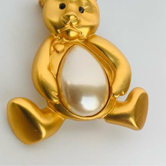 Vintage Teddy Bear Brooch - Picture 3 of 8